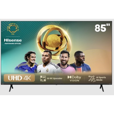 TELEVISEUR UHD LED 85" / A6N SERIE