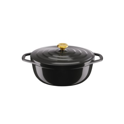 AIR COCOTTE EN ALUMINIUM 30 X 23 CM NOIR+CV TEFAL