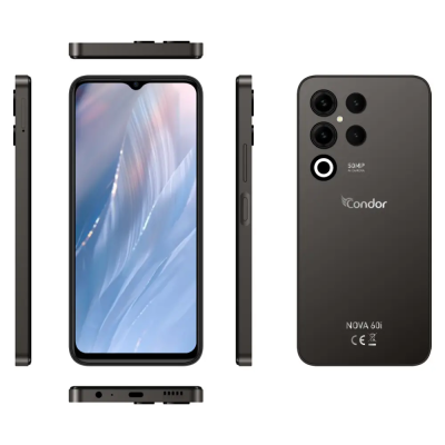 SMARTPHONE CONDOR NOVA 60I BLACK 6*128