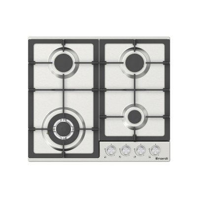 TABLE DE CUISSON ENCAS GAZ 60CM/4FXW/INO